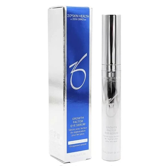 ZO Skin Health Growth Factor Eye Serum 0.5 Fl Oz/ 15 ml New in Box Free Ship
